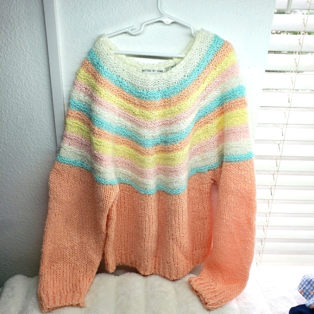 COPY - VINTAGE HELIUM KNITTED BY HAND SWEATER